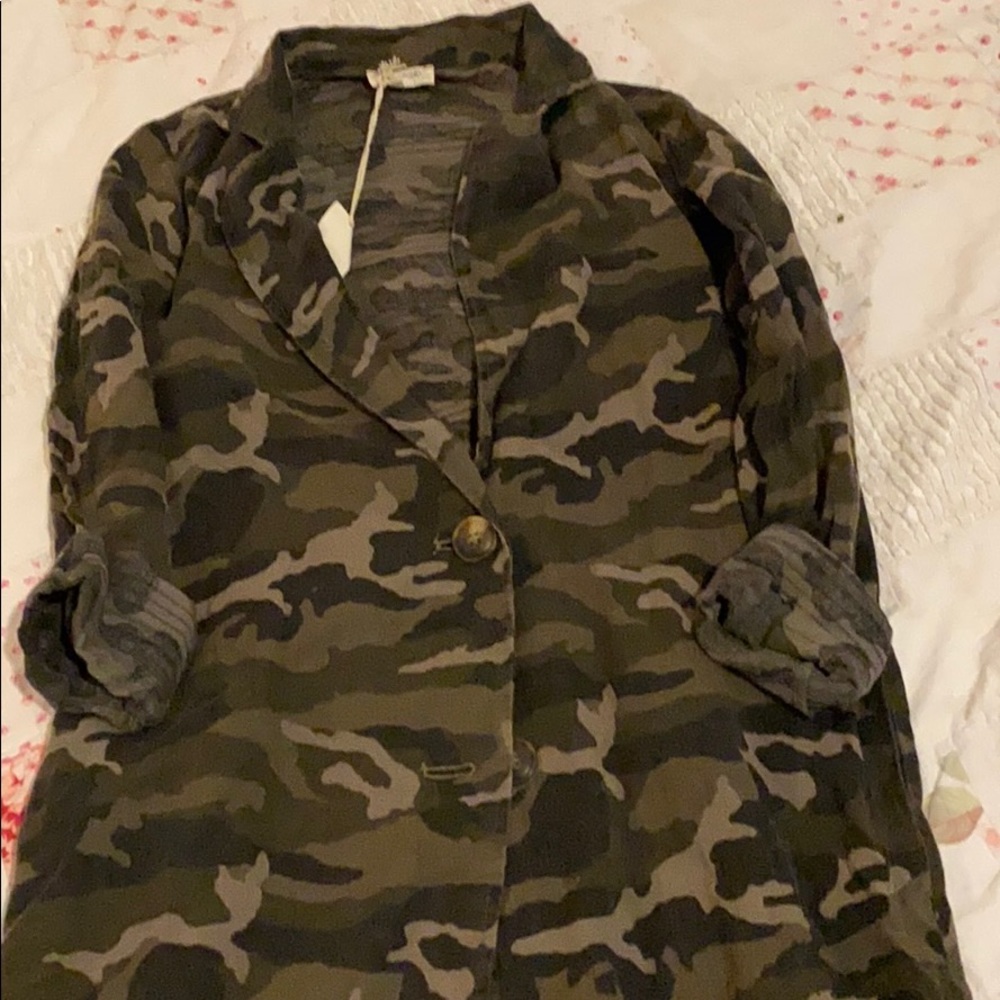 Camo Trench coat
